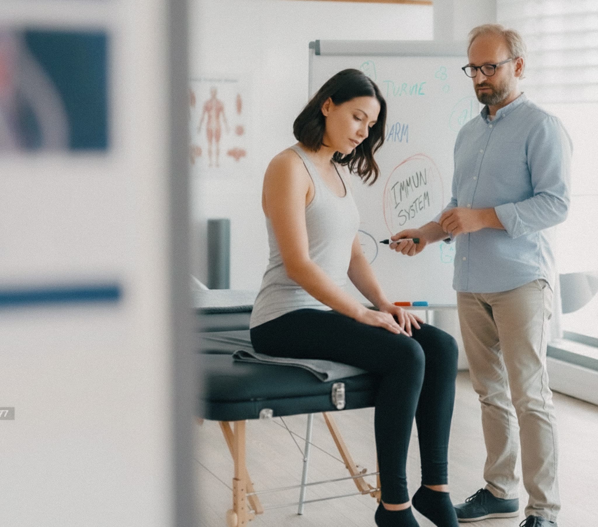 Manuelle osteopathische Behandlung